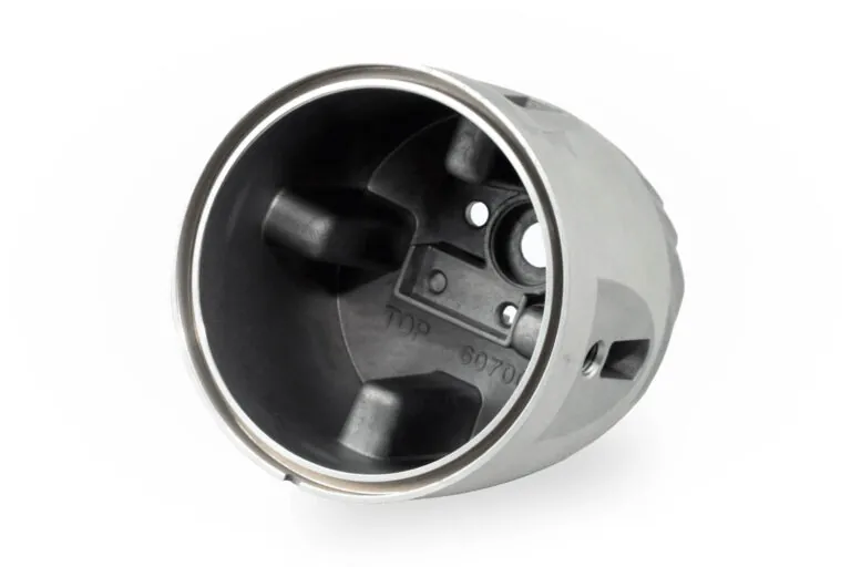 精密設計鋁合金壓鑄LED散熱器，優化散熱鰭片幾何結構，提升散熱效率與產品使用壽命